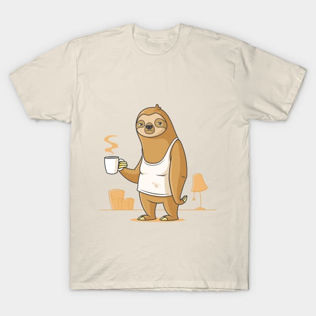 Monday Morning Depresso T-Shirt by zoljo